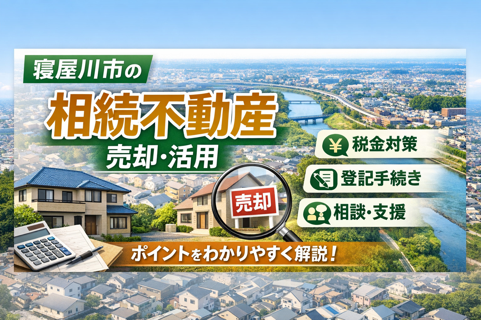 寝屋川市で空き家を賃貸する方法は？活用の流れと手順を紹介の画像