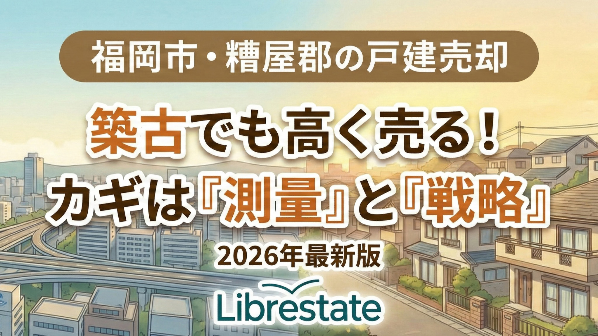 福岡の中古戸建売却:測量とアピール戦略の完全ガイドの画像