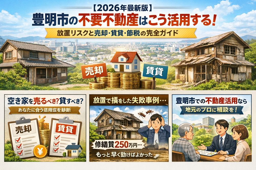 豊明市の不要不動産活用ガイド｜2026年最新の画像