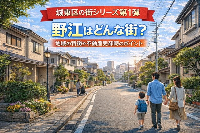 大阪市城東区野江はどんな街なのか？地域の特徴や不動産売却時のポイントも解説の画像
