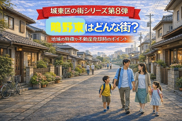 大阪市城東区鴫野東はどんな街？地域の特徴や不動産売却時のポイントも解説の画像