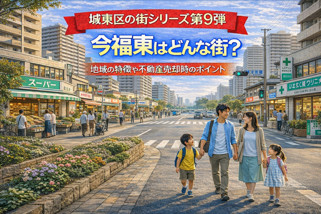 大阪市城東区今福東はどんな街？地域の特徴や不動産売却時のポイントも解説の画像