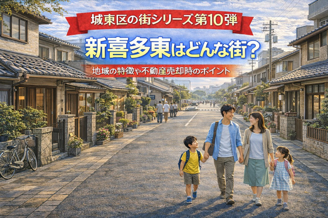 大阪市城東区新喜多東はどんな街？地域の特徴や不動産売却時のポイントも紹介の画像
