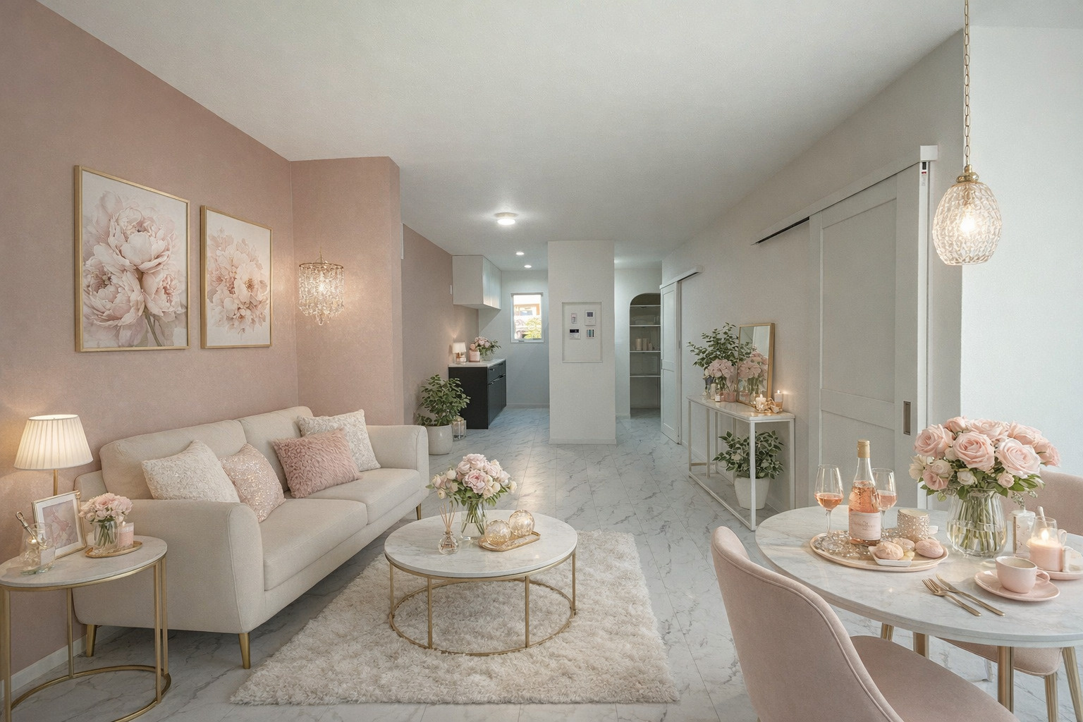 #84 白を極めた、ラグジュアリーな日常の画像