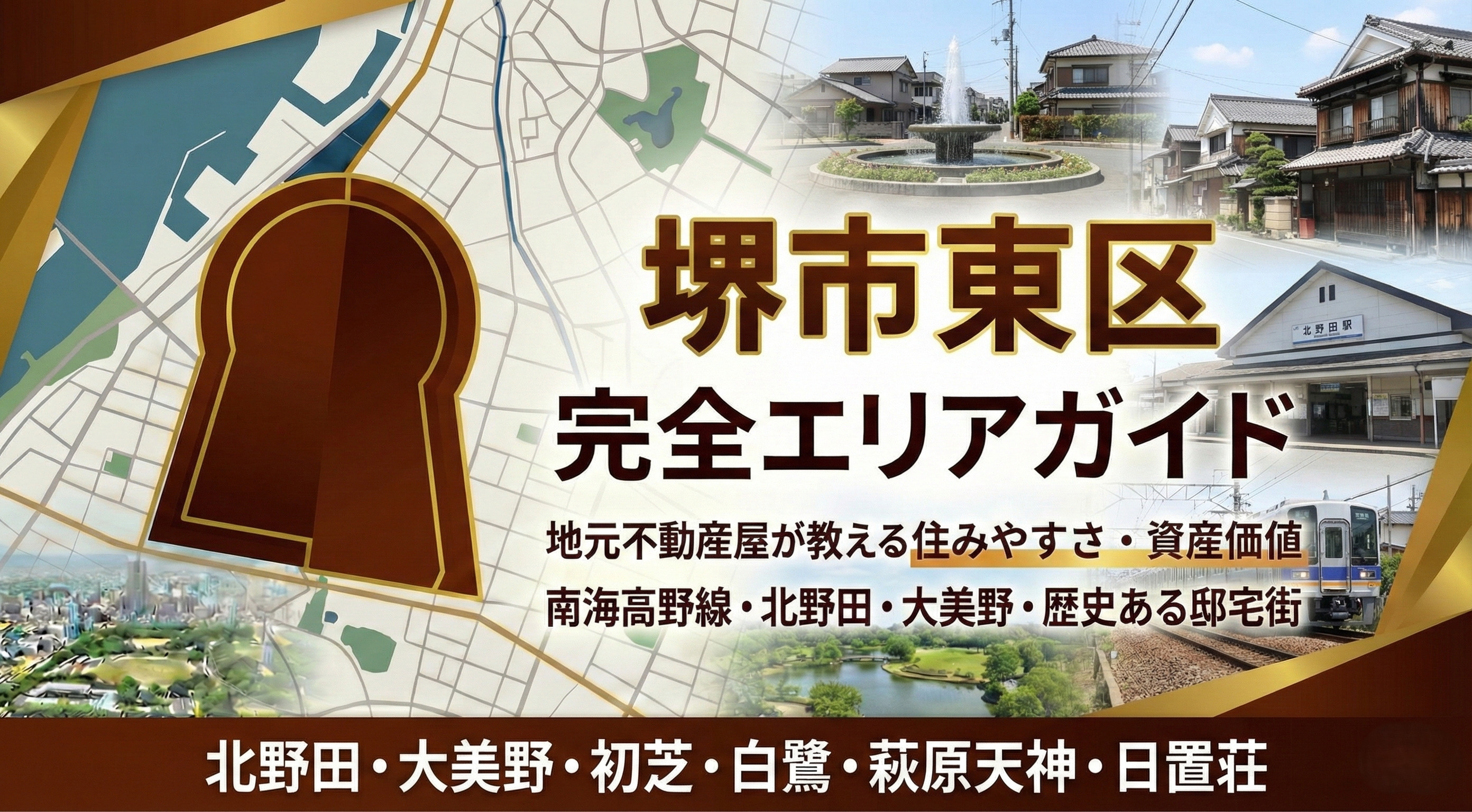 【東区Vol.1】風格漂う「庭園都市」の品格。大美野・北野田エリアで叶える上質な暮らしの画像