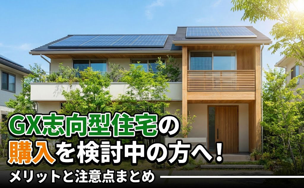 【2026年】GX志向型住宅の購入を検討中の方へ！メリットと注意点まとめの画像