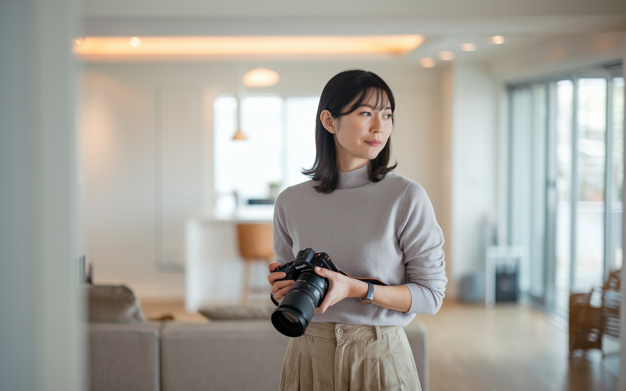 名古屋市で不動産売却前に片付けと写真撮影を行う