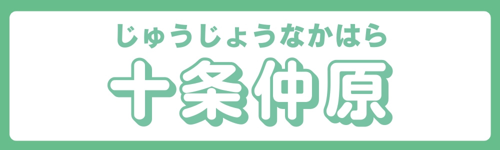 東京都北区　エリア別　十条仲原の画像