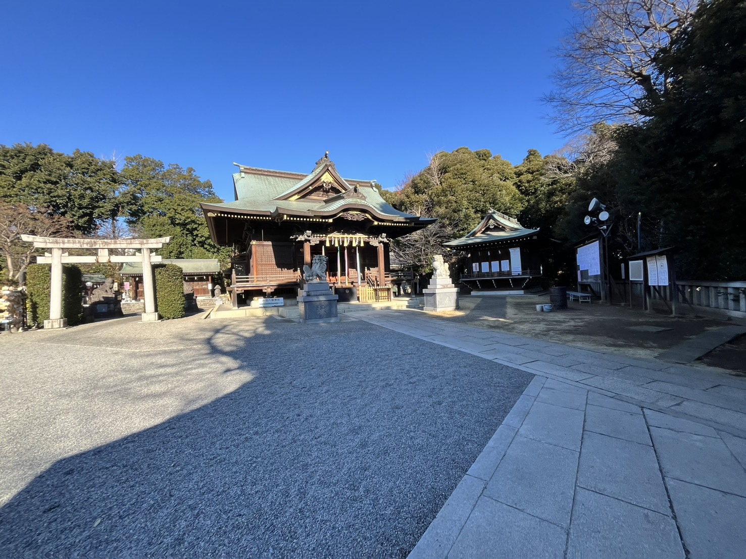 北区の神社『赤羽八幡神社』の画像