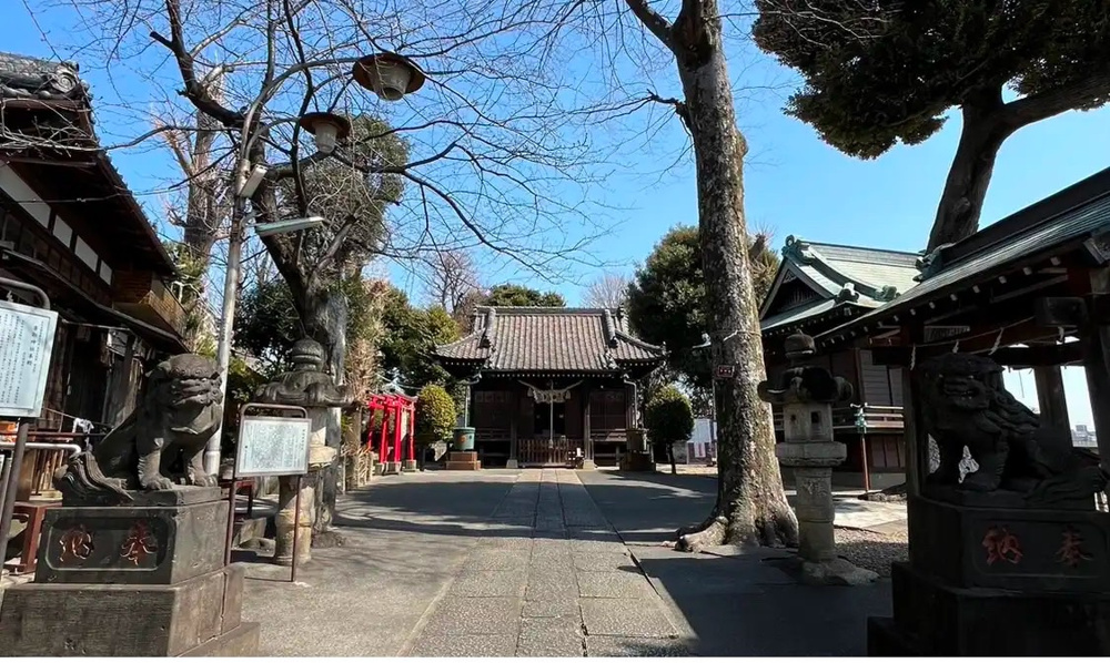 北区の神社『稲付香取神社』の画像