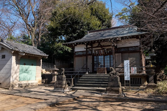 北区の神社『上田端八幡神社』の画像