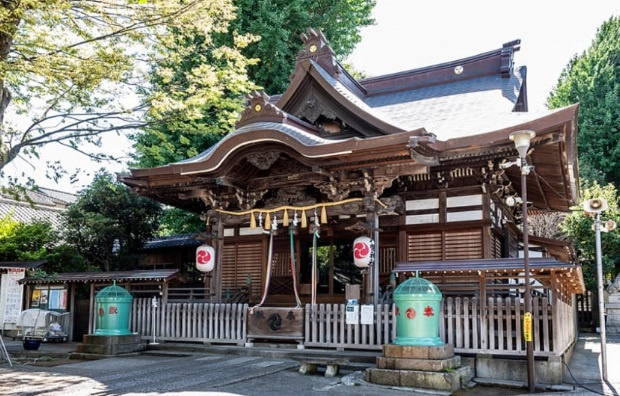 北区の神社『滝野川八幡神社』の画像