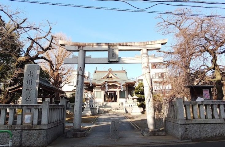 北区の神社『浮間氷川神社』の画像