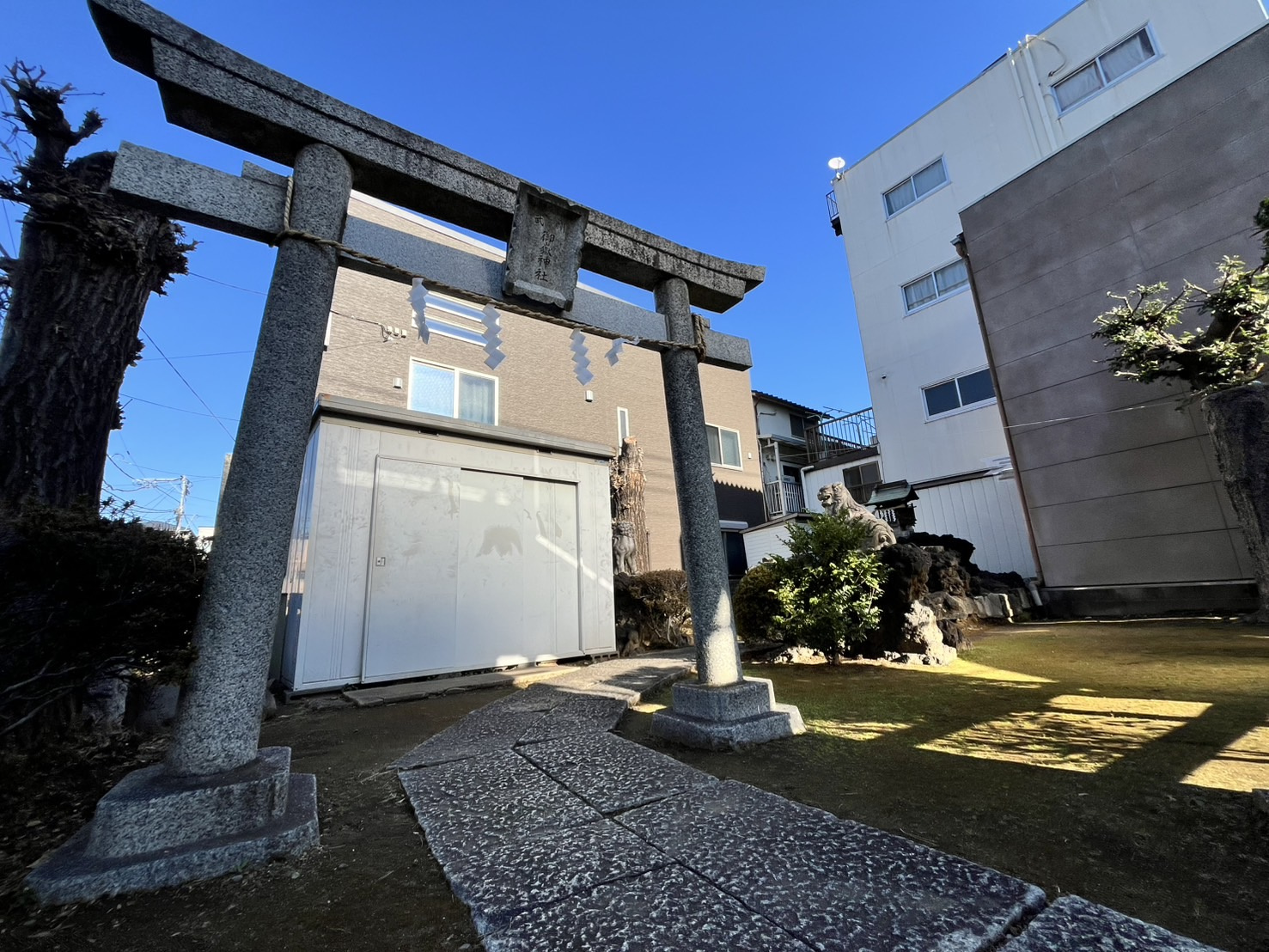 北区の神社『十条御嶽神社』の画像