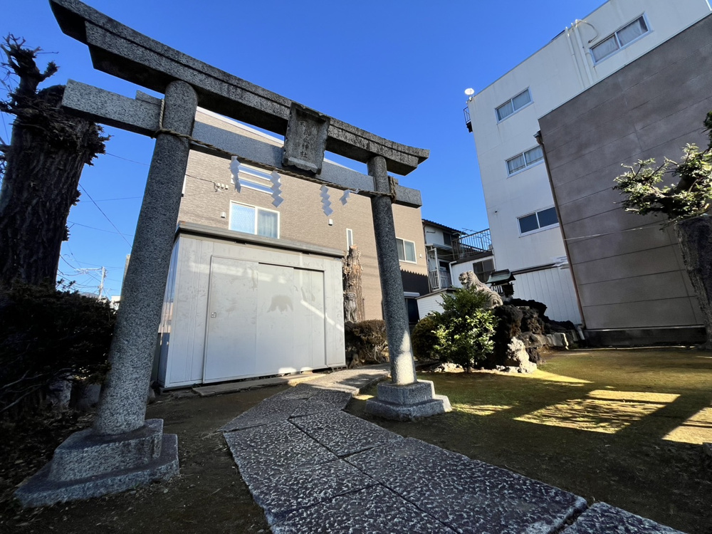 北区の神社『十条御嶽神社』の画像
