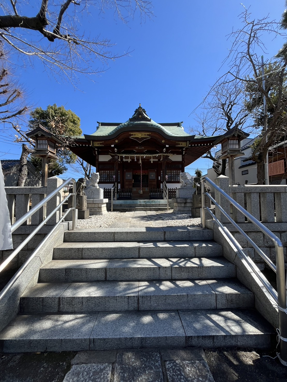 北区の神社『柏木神社』の画像