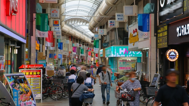十条銀座商店街の画像