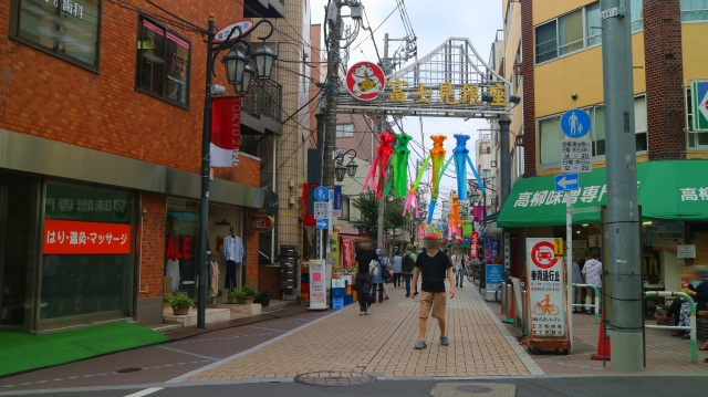十条富士見銀座商店街の画像
