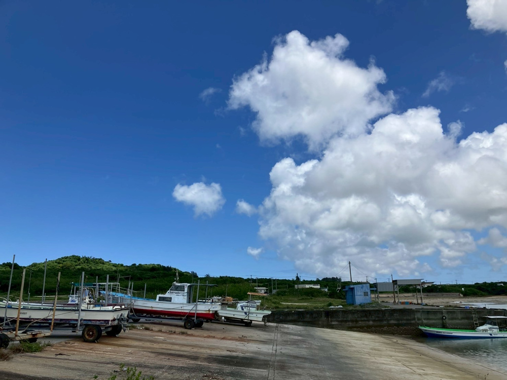 宮古島　大浦漁港の画像