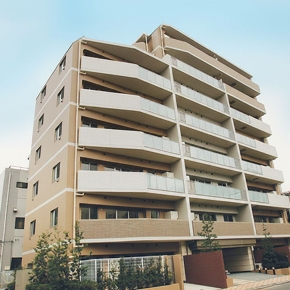 JR浮間舟渡より徒歩9分。オール電化仕様と多彩な住戸タイプで構成された分譲マンションの画像