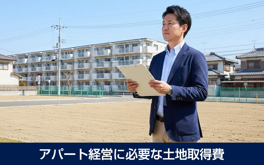 アパート経営に必要な土地取得費