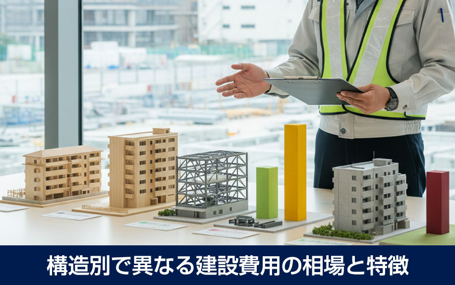 構造別で異なる建設費用の相場と特徴
