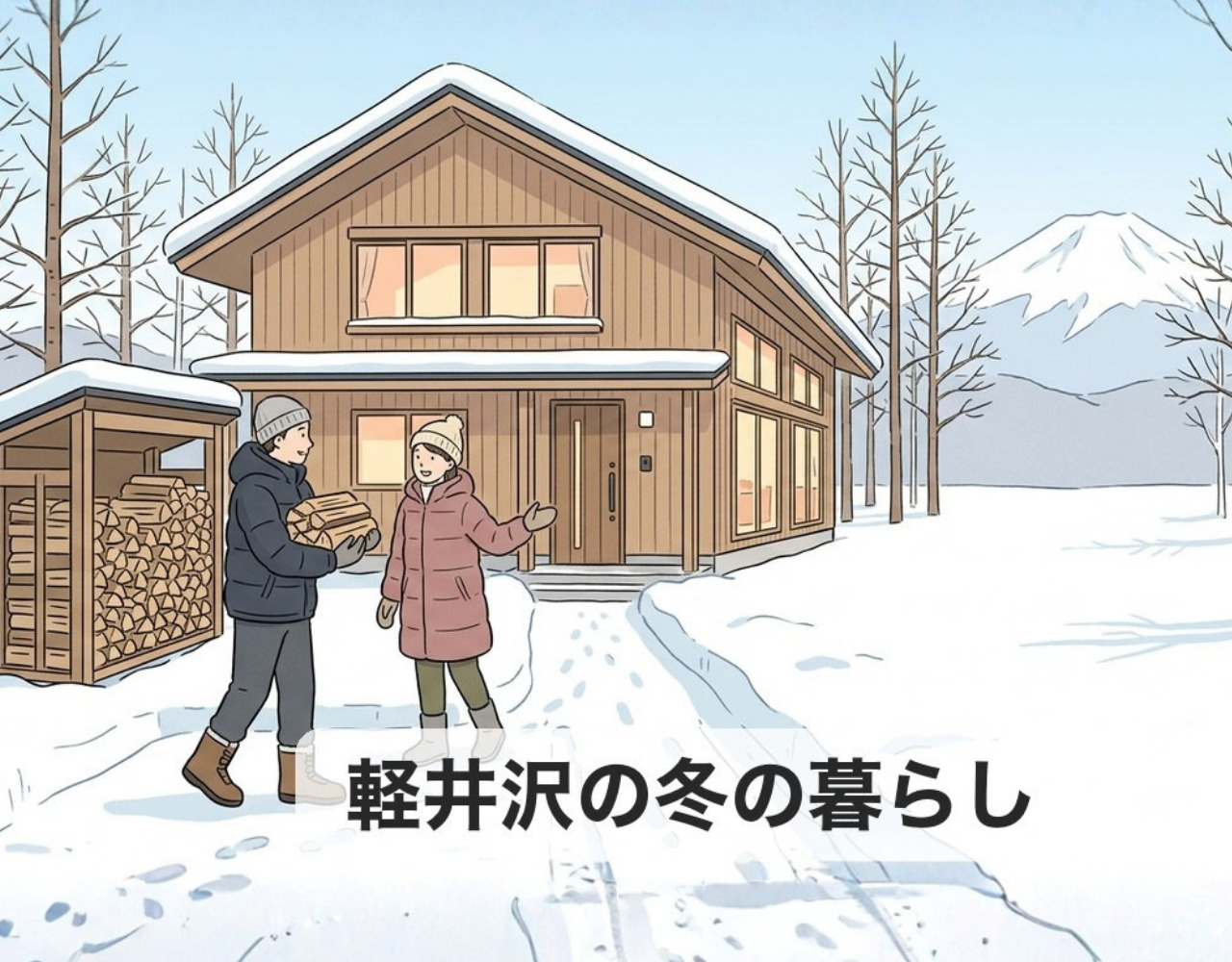 軽井沢の冬の暮らし完全ガイド｜寒さ対策・暖房費・水道凍結の備えの画像