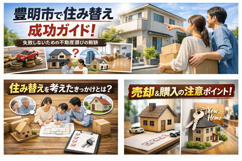 【2026年完全版】豊明市で失敗しない不動産住み替え｜売却と購入を同時に成功させる全知識の画像
