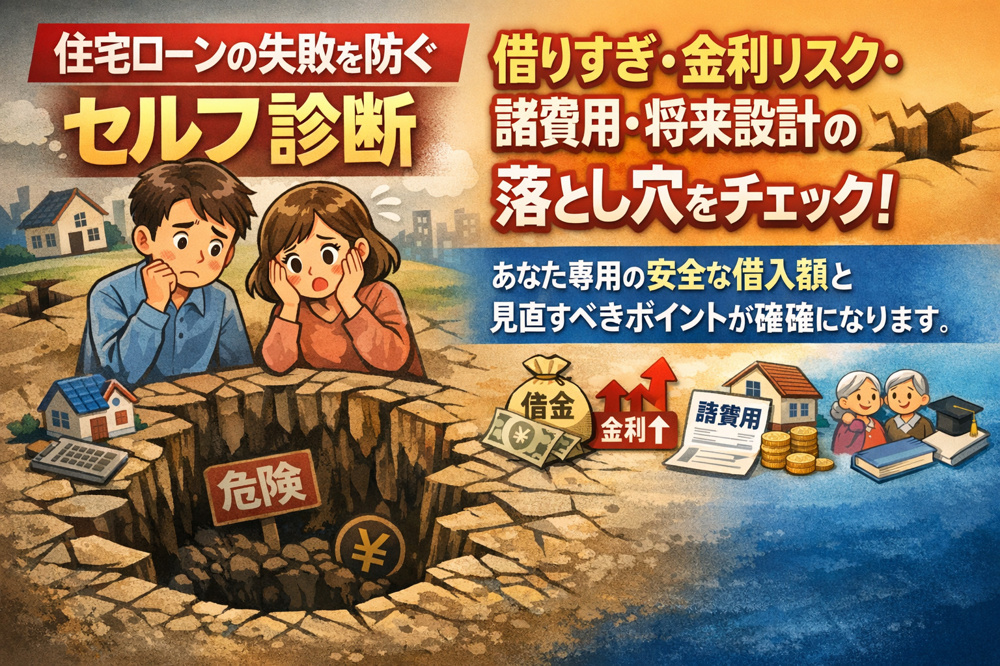 あなたの住宅ローン危険度判定の画像