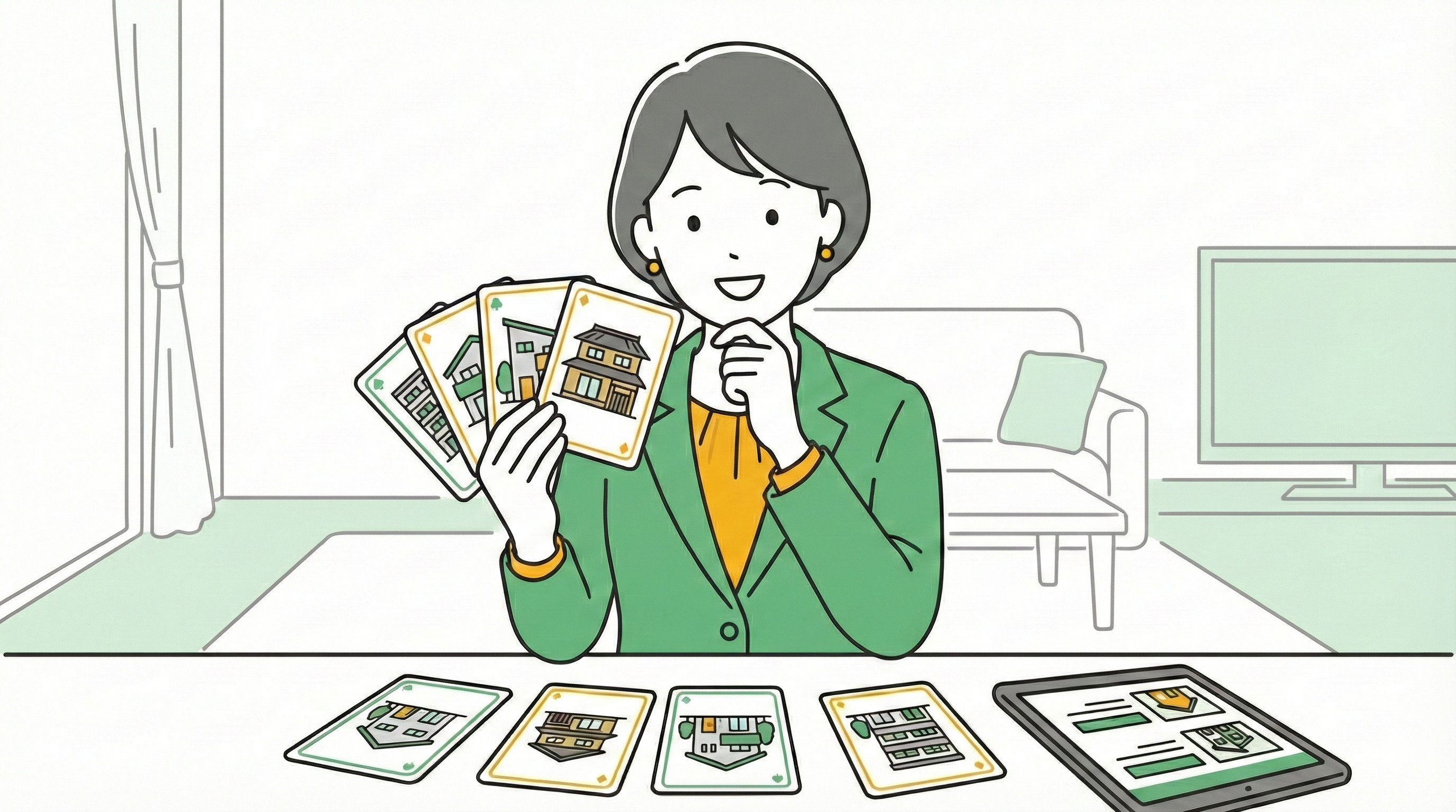 物件選びの内見イメージ