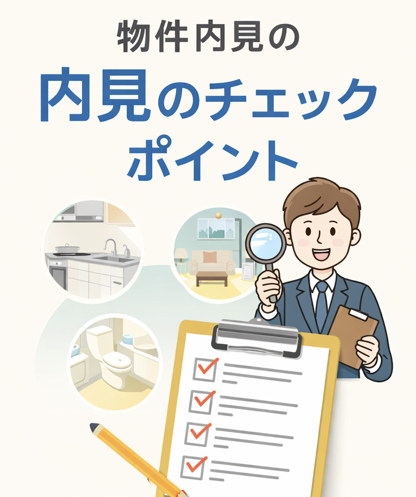 失敗しないための「内見チェックリスト」の画像