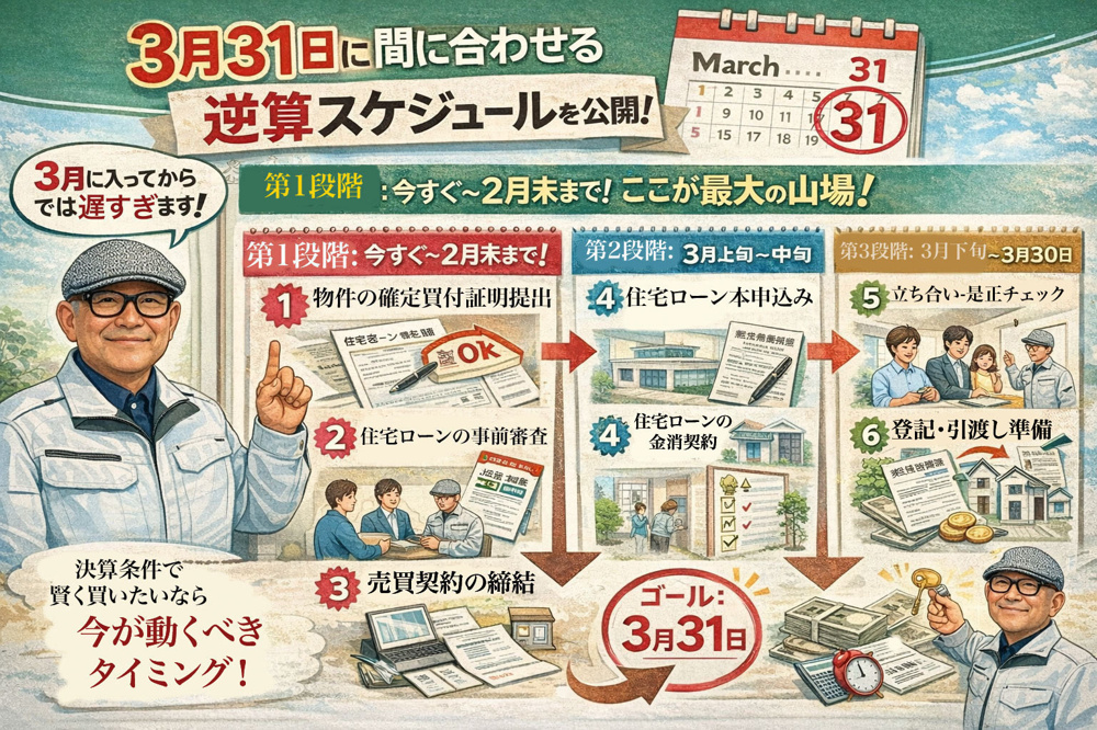 【2026年2月20日】決算値引きのラストチャンス。「2月末契約」が必須な理由の画像
