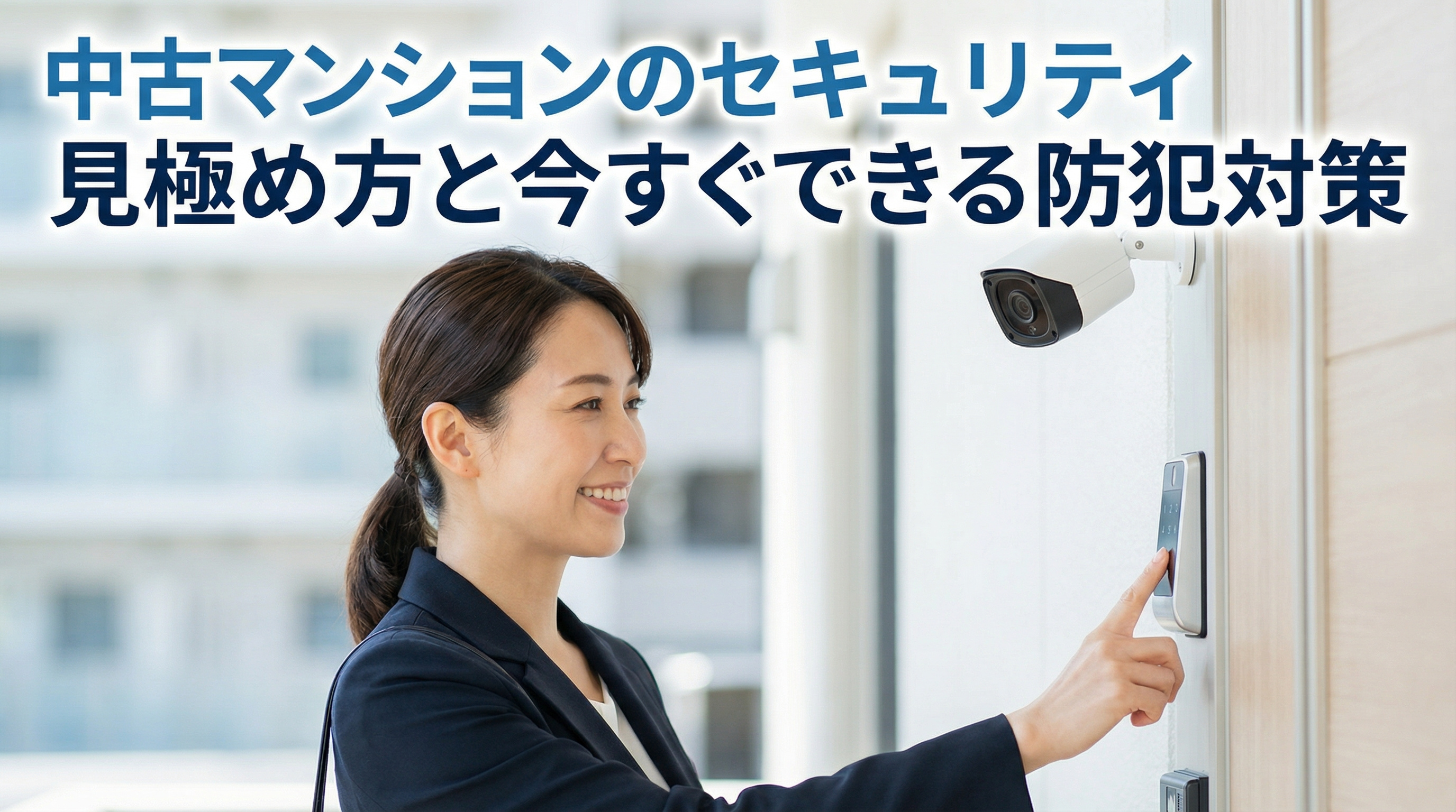 中古マンションのセキュリティ見極め方と今すぐできる防犯対策の画像