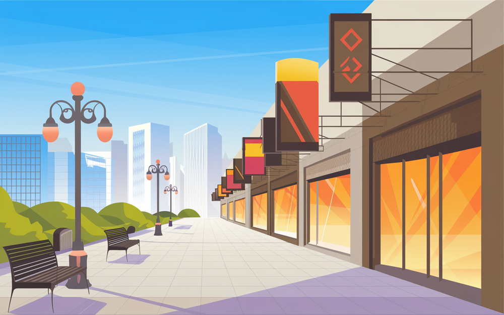 大阪の繁華街で店舗の視認性を高めるには？立地や看板の工夫を紹介の画像