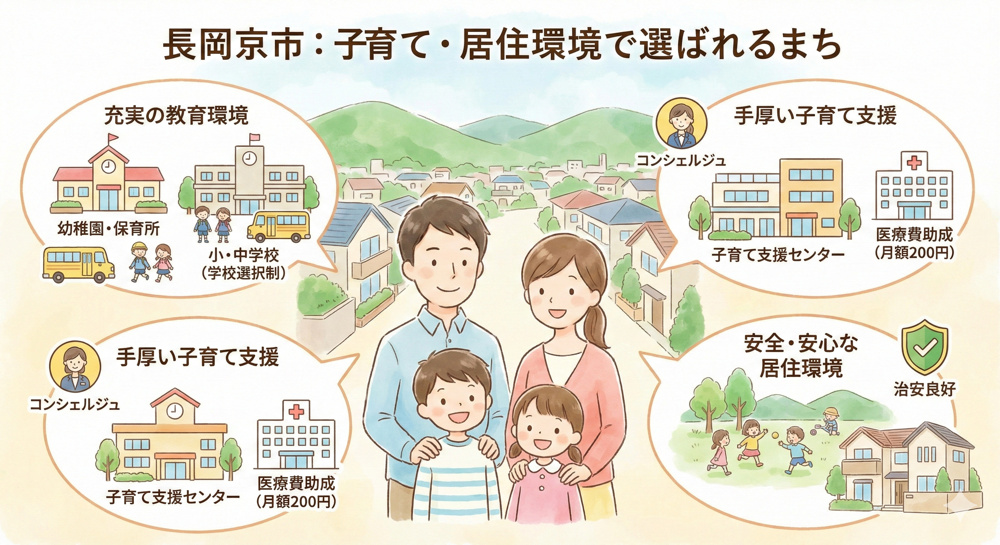 長岡京市で新築戸建てを探すならどこが人気エリア？資産価値を意識した選び方も紹介の画像