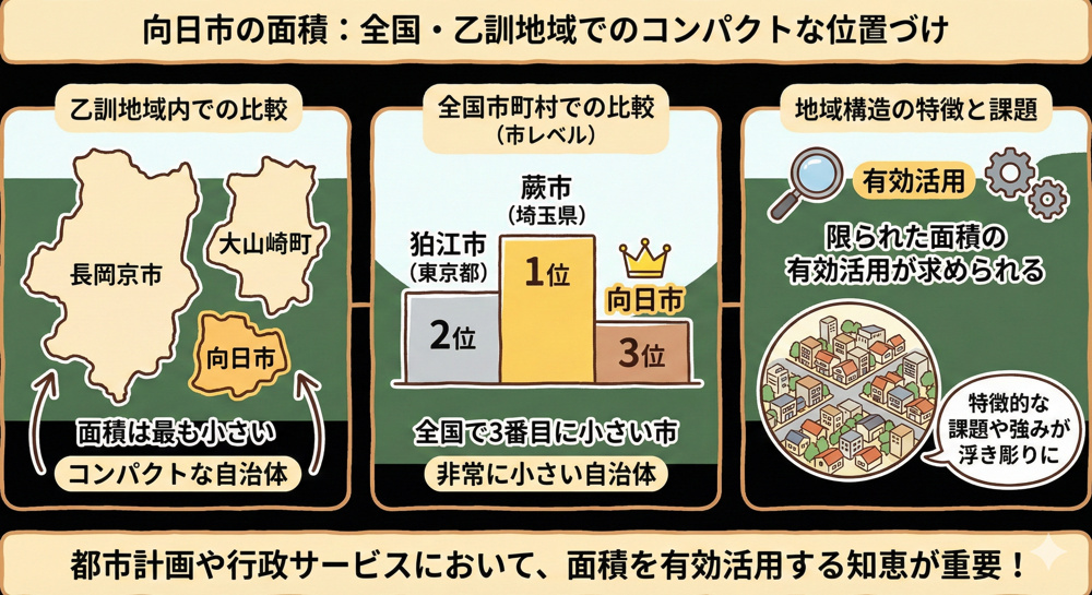 向日市の人口統計を知りたい方へ！最新データと推移をわかりやすく解説の画像