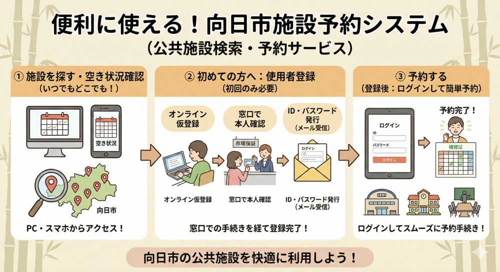 向日市の行政サービスはどう拡充されている？最新の取り組みや便利な使い方をご紹介の画像