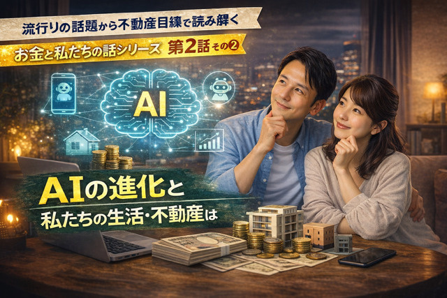 流行の話題から不動産目線で読み解く  お金と私たちの話 シリーズ 第2話 その②の画像