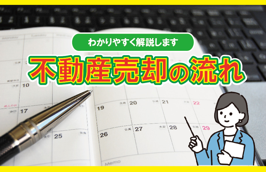 不動産売却の流れの画像