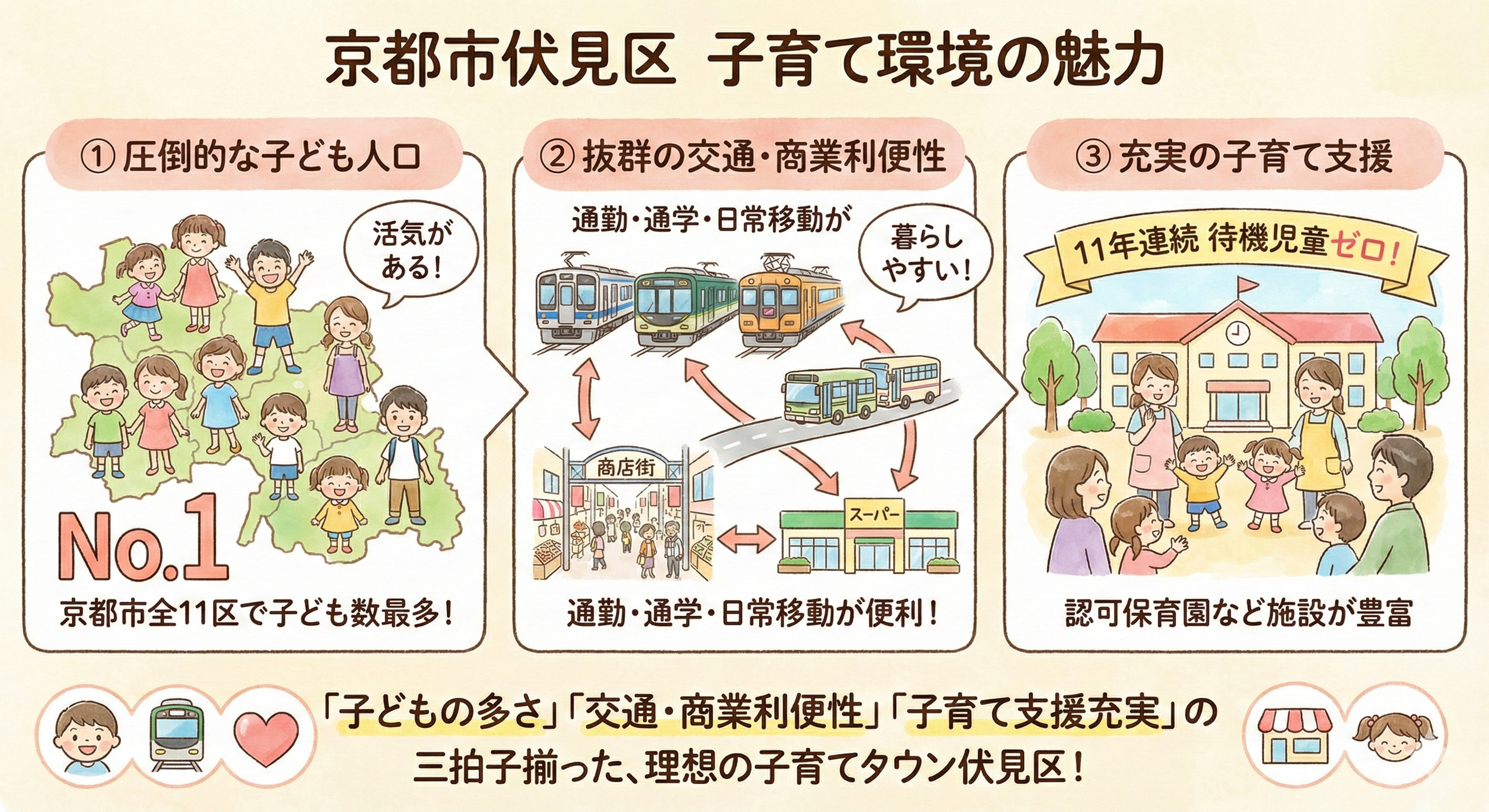 京都市伏見区で小学校区の評判が気になる方必見！子育て世帯にも役立つ選び方を紹介の画像