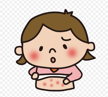 じんましん、こわいの画像