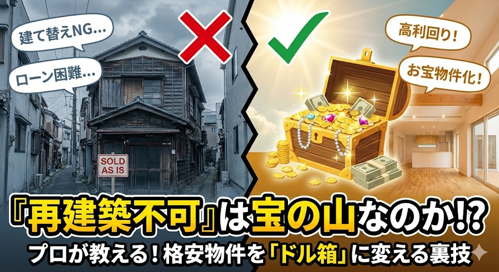 再建築不可の物件は宝の山なのか？購入時の注意点や活用法も解説の画像