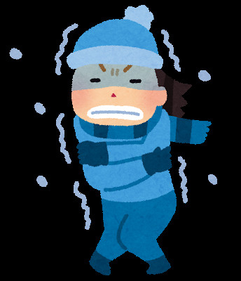 寒波襲来の画像