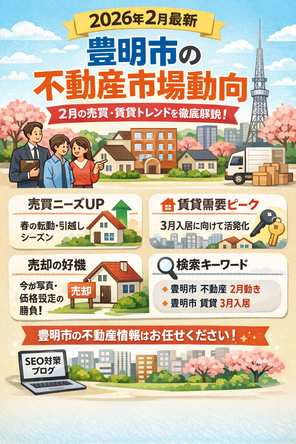 【2026年2月最新版】豊明市の不動産市場動向｜今、売る・買う・借りる人が増える本当の理由の画像