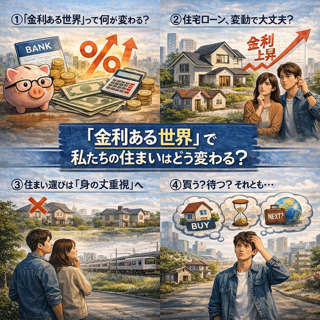 流行の話題から不動産目線で読み解く お金と私たちの話 シリーズ 第3話 の画像