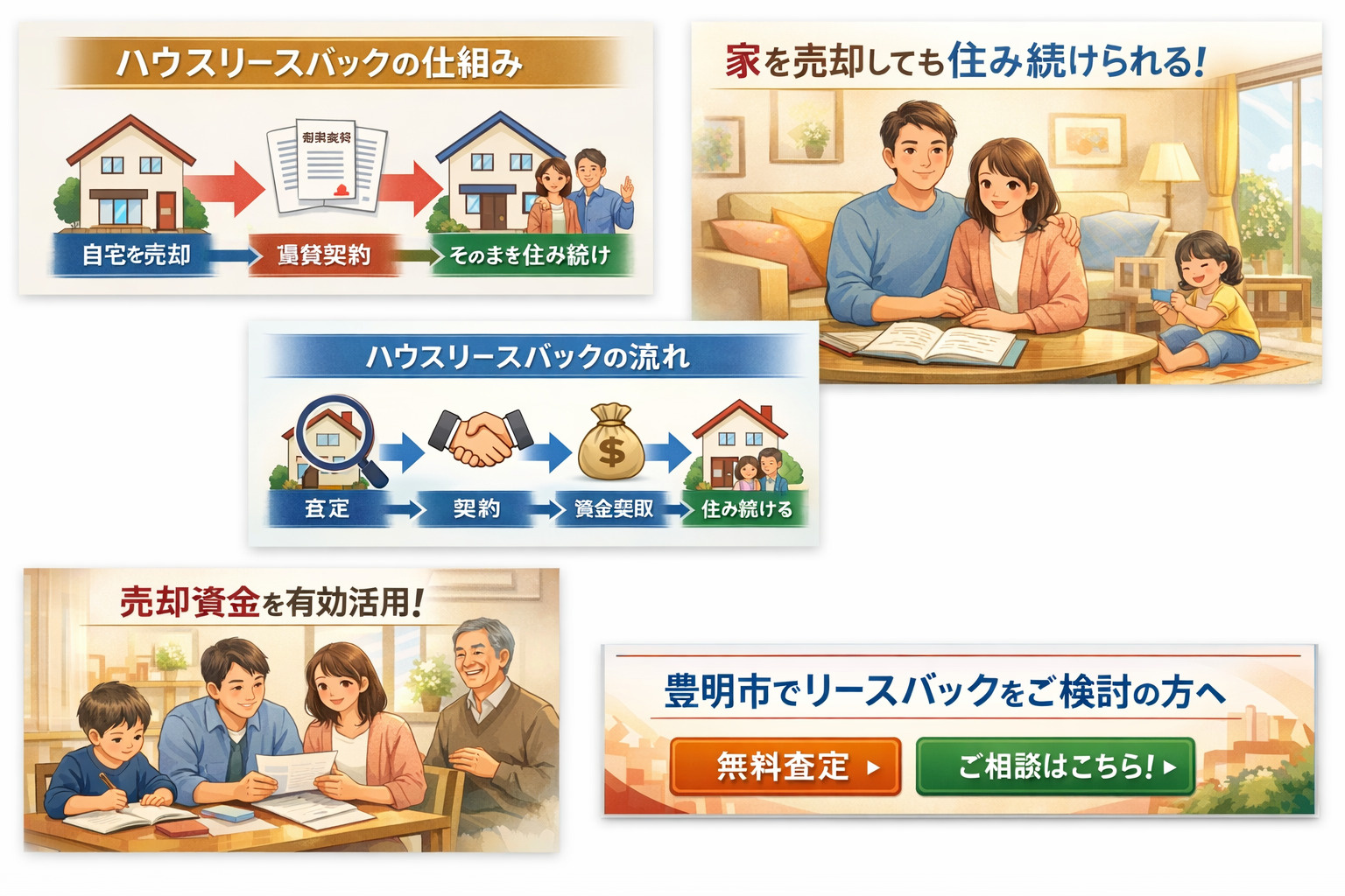 【2026年最新版】豊明市で不動産売却するなら？ハウスリースバックで「住みながら売却」する方法を現場目線で徹底解説の画像