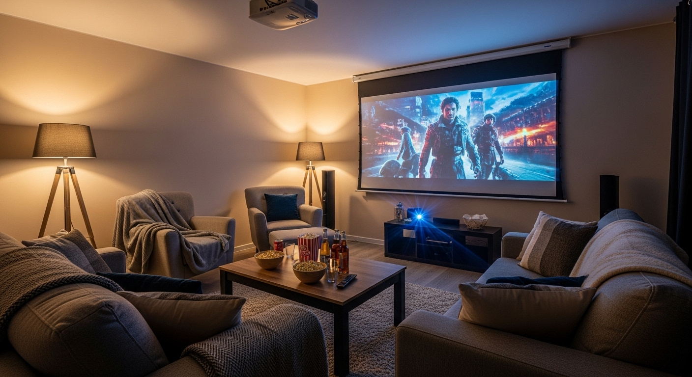 プロジェクター付き賃貸って知ってる？後付けの方法や防音対策まで徹底解説！の画像