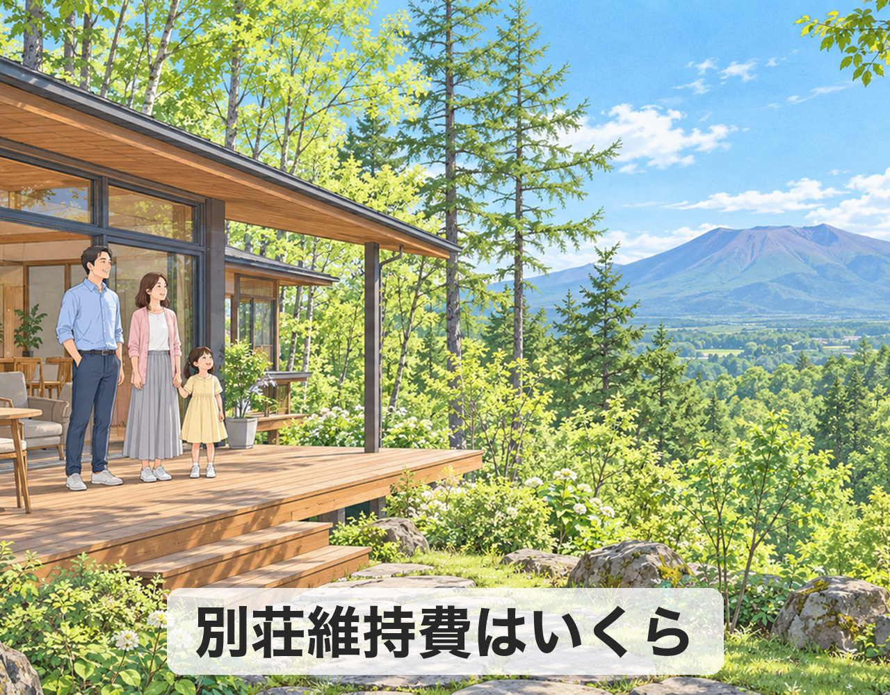 軽井沢の別荘維持費は年間いくら？管理料金・税金・冬の費用を試算2026の画像