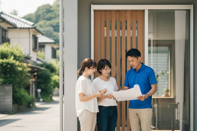 玄関の位置変更にかかる費用の目安