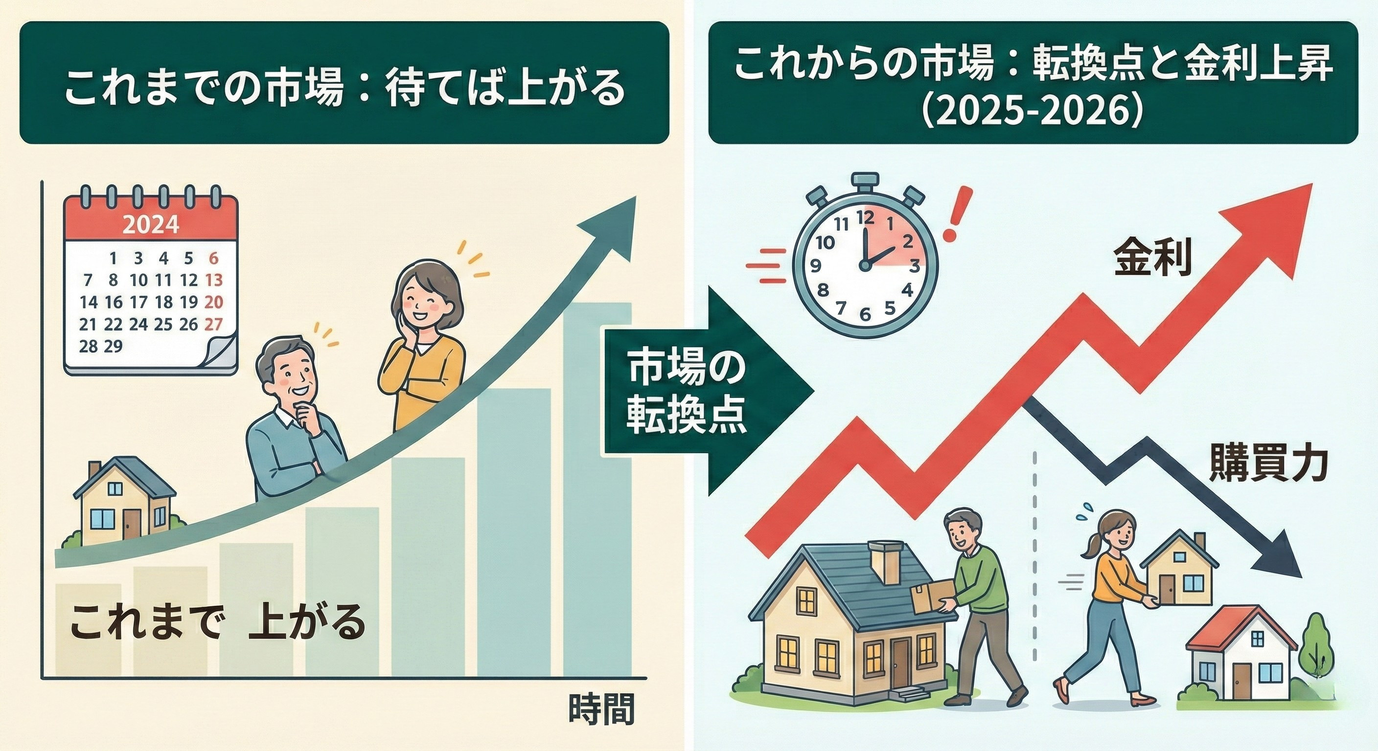 市場動向のイメージ